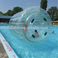 inflatable transparent or colorful Aqua Zorb ball for water park toys