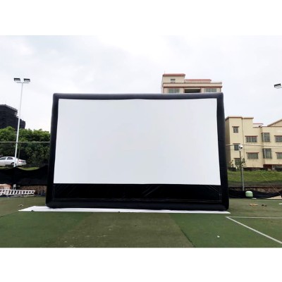 Customized air sealed inflatable projector movie screen