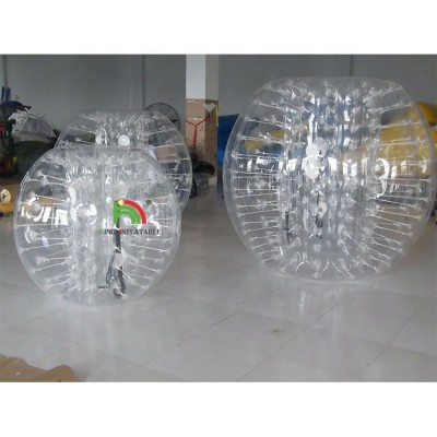 Hot China Inflatable 1.2 m 1.5m 0.8 mm Clear PVC TPU Bubble Ball