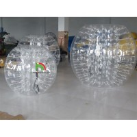 Hot China Inflatable 1.2 m 1.5m 0.8 mm Clear PVC TPU Bubble Ball