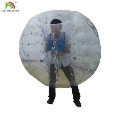 High quality  Inflatable Clear PVC Human Bumper Bubble Ball